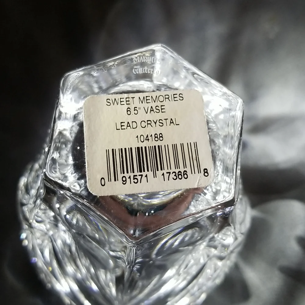 NWT Marquis by Waterford Crystal Sweet Memories Vase